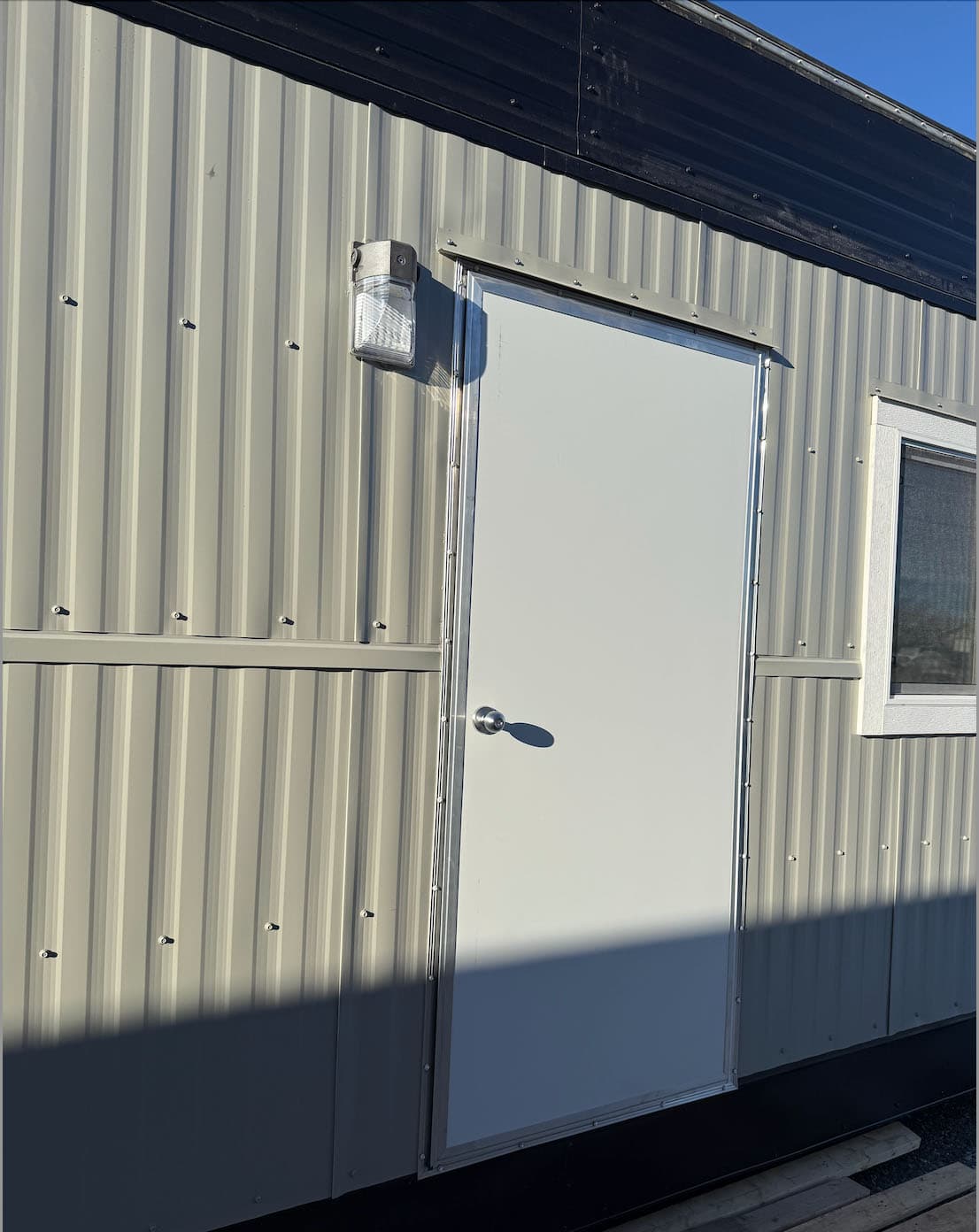 Skidded Office Trailer