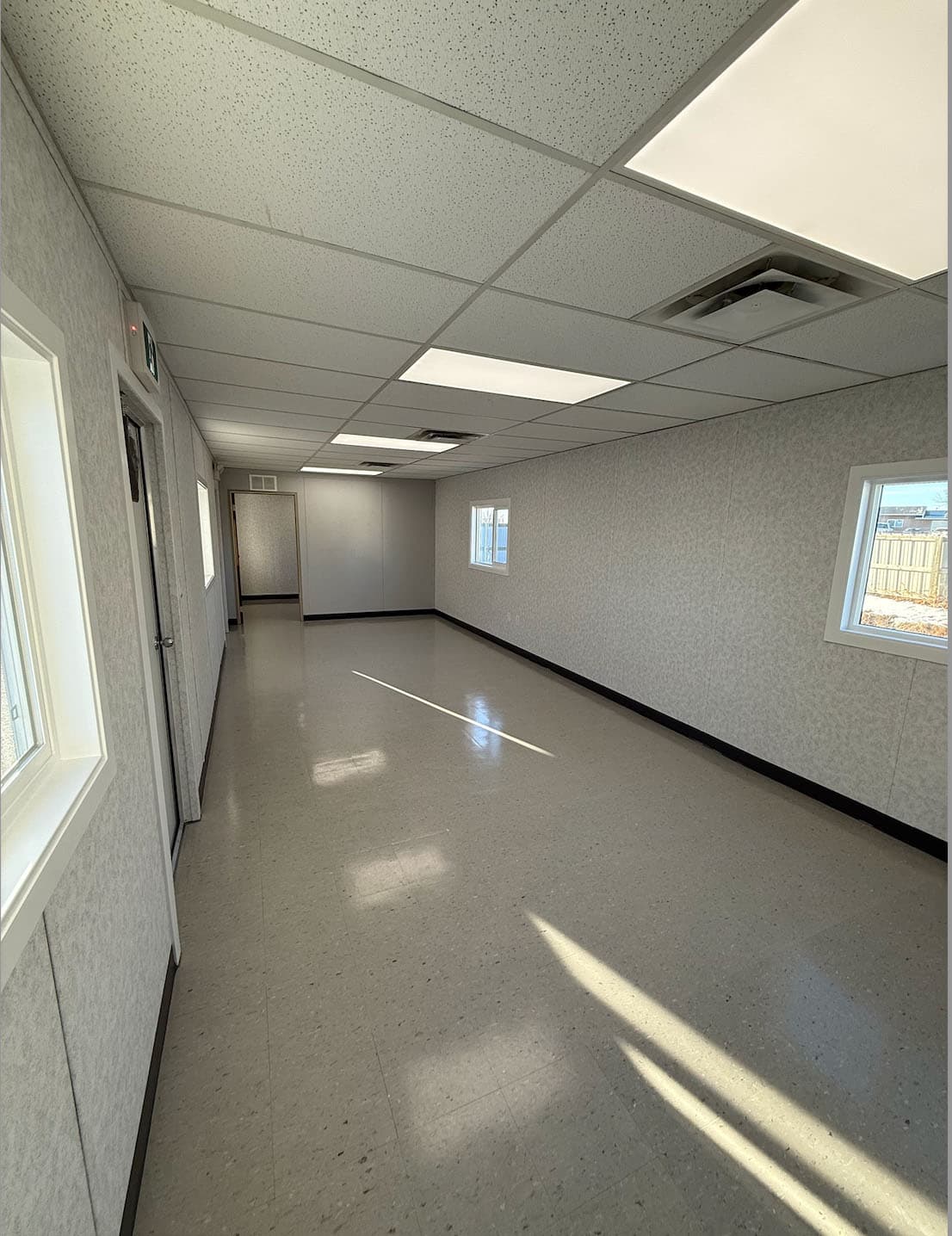 Skidded Office Trailer