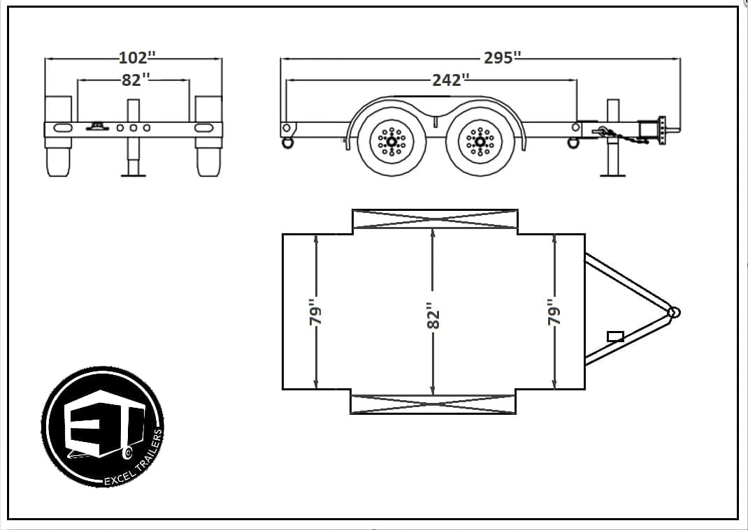 Flat Deck Dimensions Diagram Flat Deck Dimensions Diagram