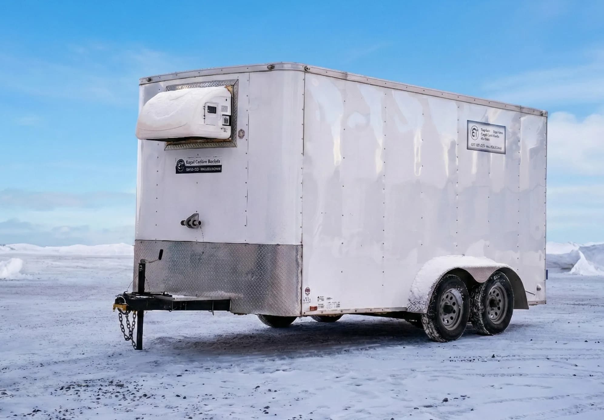 7'x14' Mobile Cooler and Freezer Trailer 7'x14' Mobile Cooler and Freezer Trailer