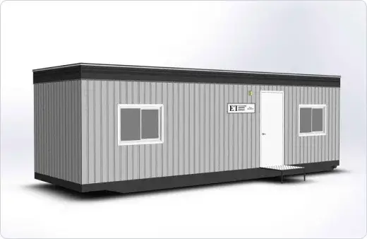 10'x24' Skidded Office Trailer 10'x24' Skidded Office Trailer