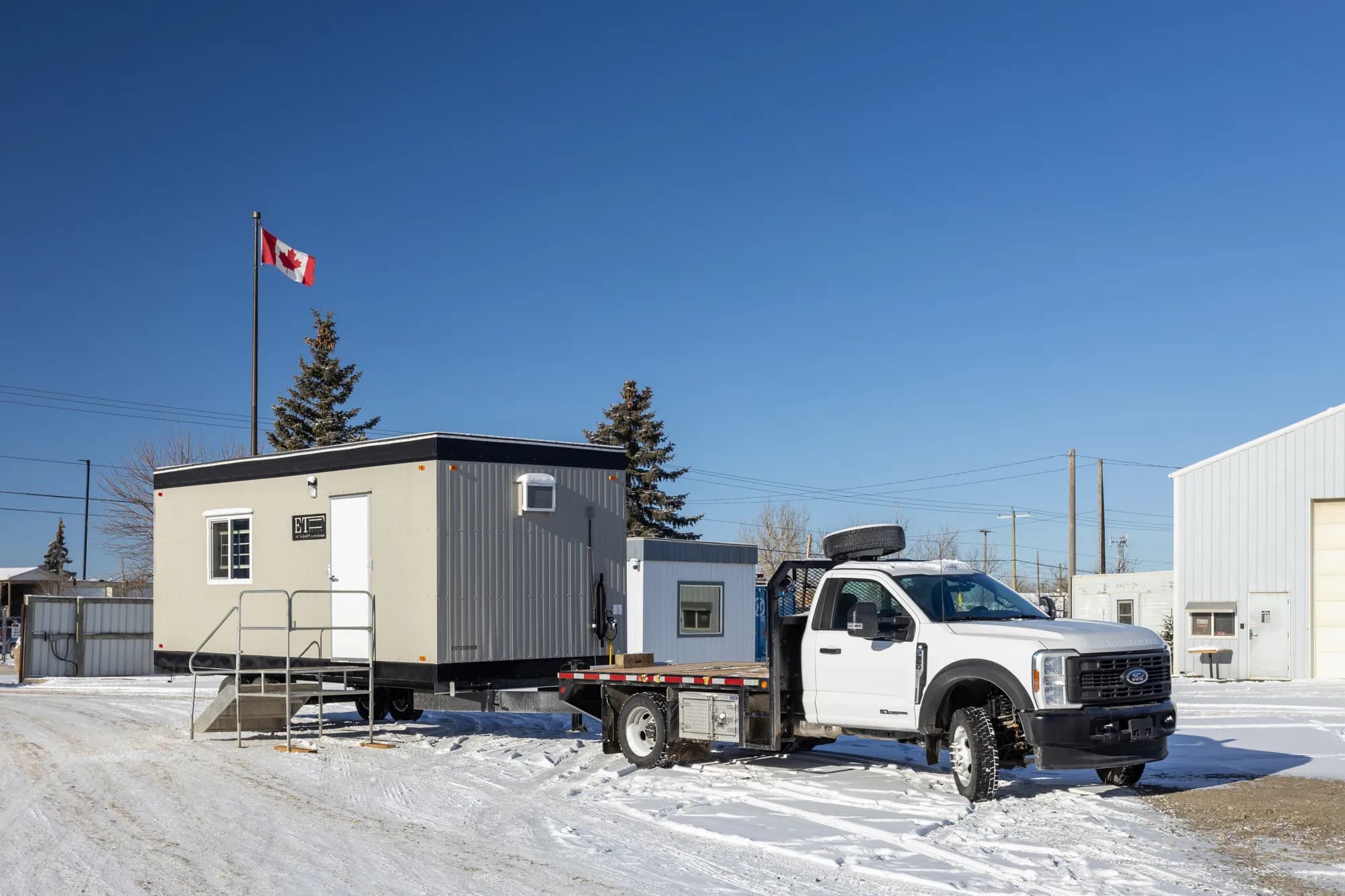 Wheeled Office Trailer - Main View Wheeled Office Trailer - Main View