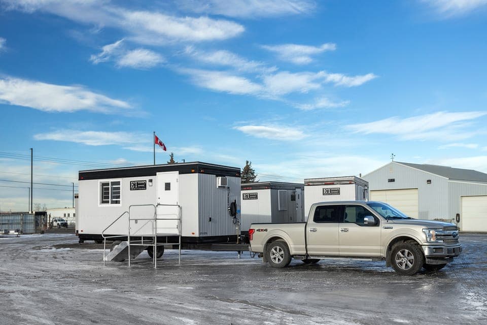 Wheeled Office Trailer - Main View Wheeled Office Trailer - Main View