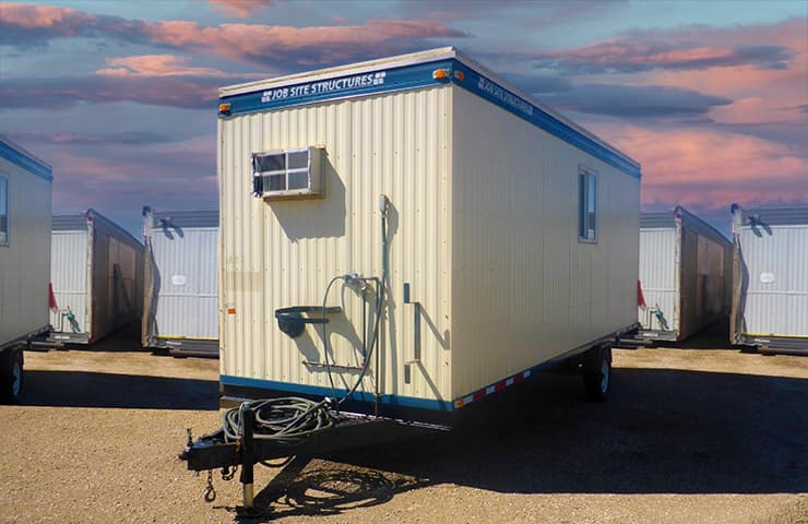 Wheeled Office Trailer - Main View Wheeled Office Trailer - Main View