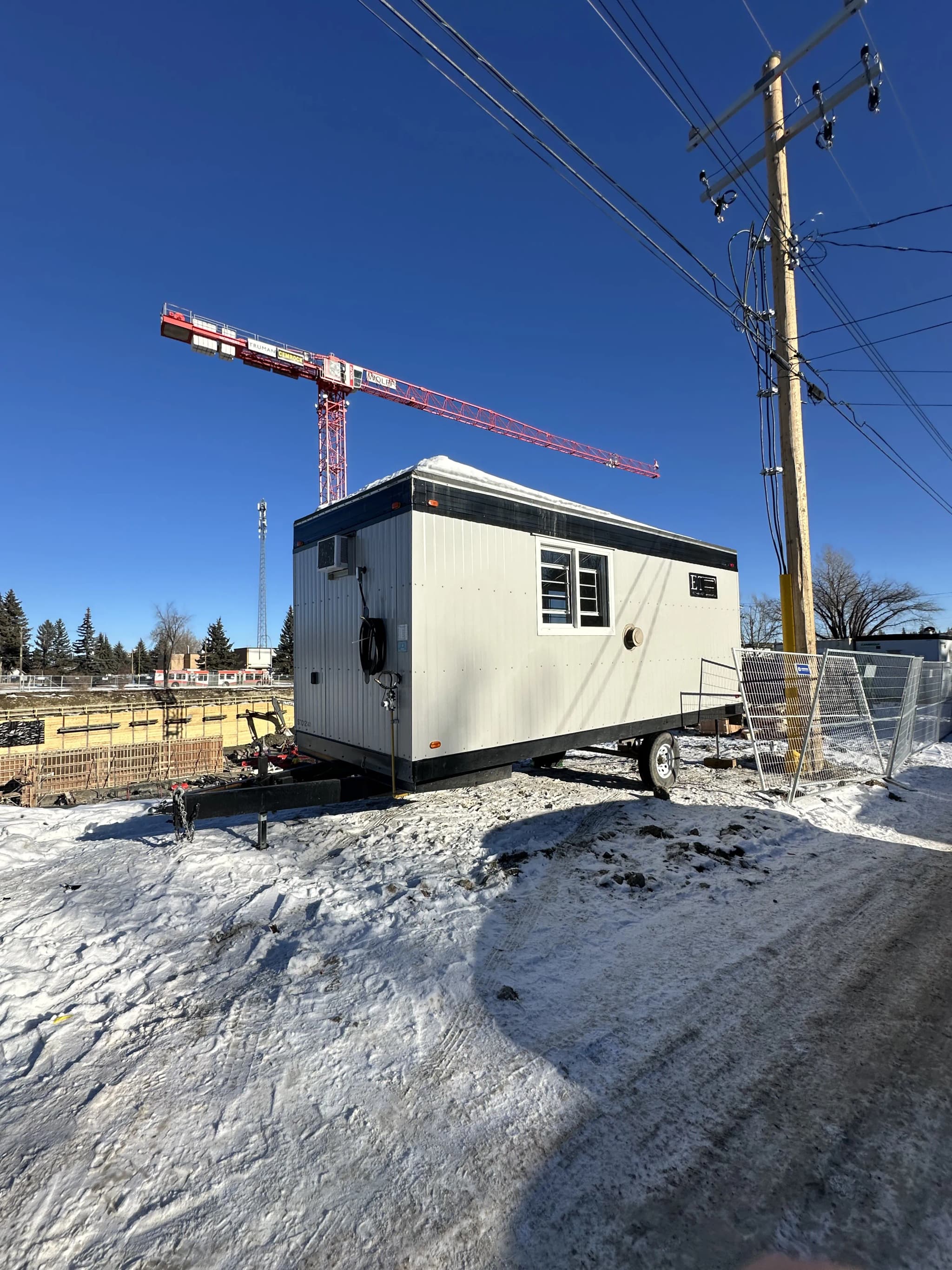 Inspected used office trailer