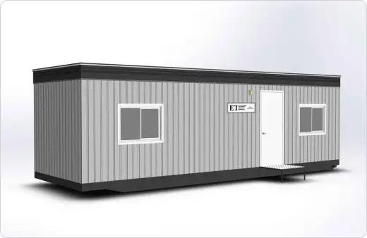 10’x24’ Skidded Office Trailer